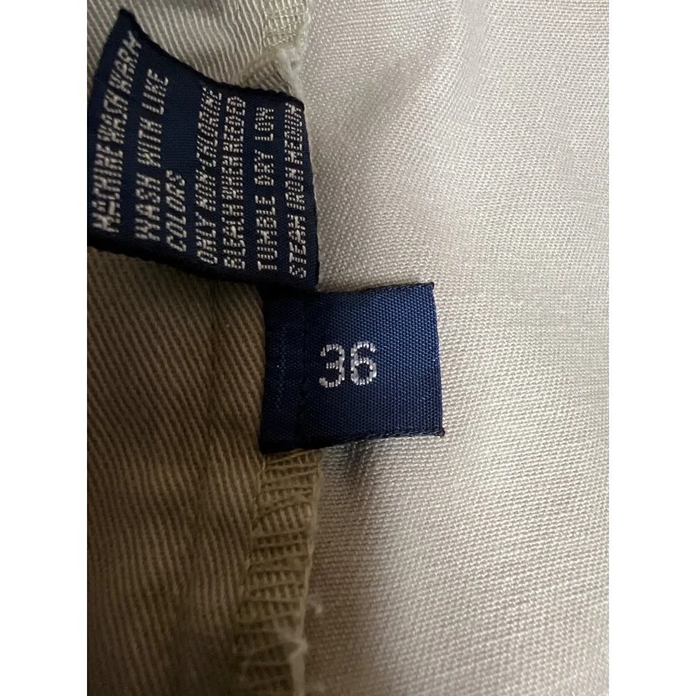 Polo Ralph Lauren Khaki Chino 100% Cotton Tyler Shorts Men's Size 36